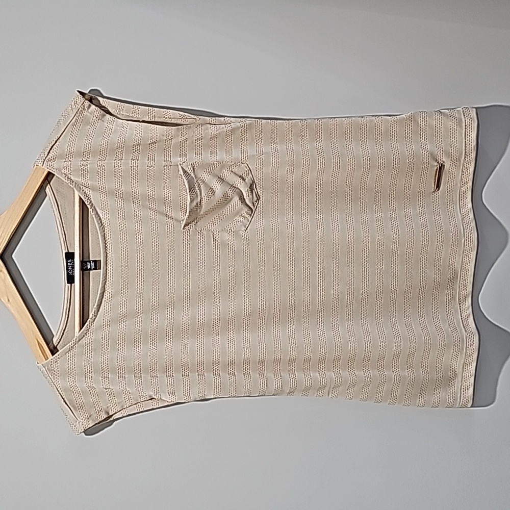 Gold Jones NY top Size Small